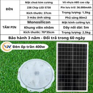 Đèn Ốp Trần 400W