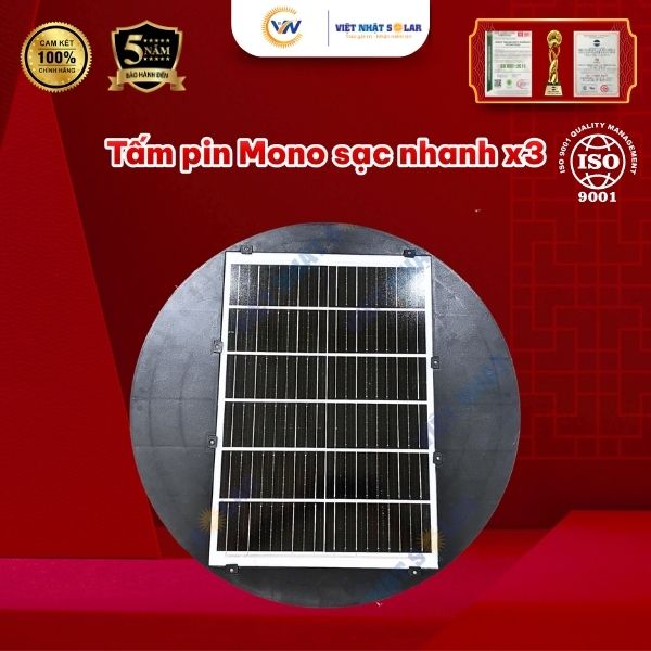Nên Chọn Đèn Liền Thể Hay Đèn Pin Rời? 1 Lời Khuyên Thật Lòng Từ Thợ Việt Nhật Solar 9 Đèn Tròn UFO 1000W