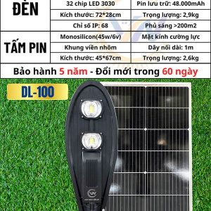 Đèn Đường Chiếc Lá VN 100W
