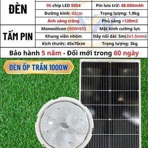 Đèn Ốp Trần 1000W