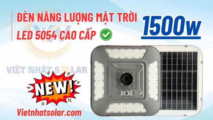 Đèn năng lượng mặt trời đèn liền thể UFO 1500W