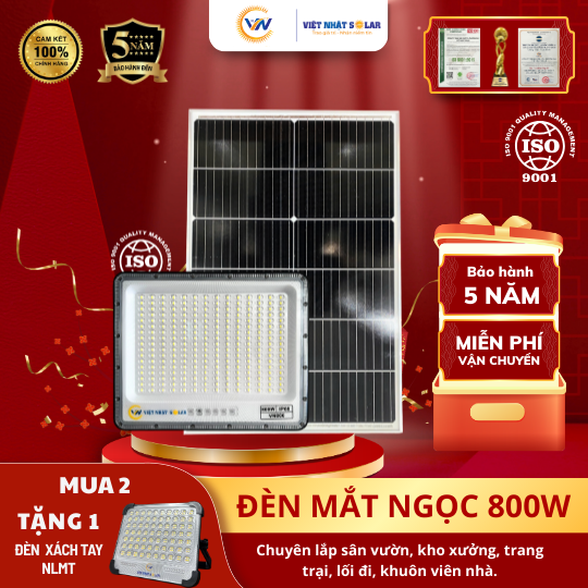 Đèn Năng Lượng Mặt Trời Trong Nhà: Không Gian Sang Trọng,Chiếu Sáng 0 Đồng 16 ĐÈN MẮT NGỌC 800W PLUS