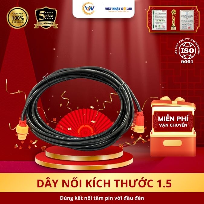 Nên Chọn Đèn Liền Thể Hay Đèn Pin Rời? 1 Lời Khuyên Thật Lòng Từ Thợ Việt Nhật Solar 8 Dây Nối Đèn Năng Lượng Mặt Trời