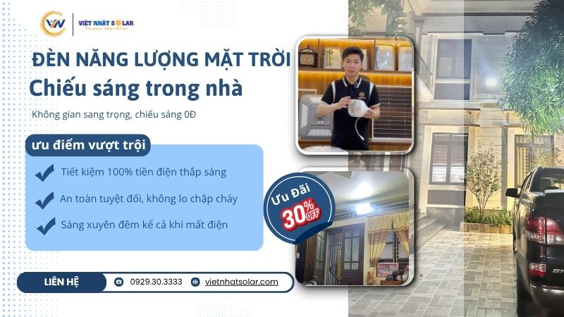Đèn Năng Lượng Mặt Trời Trong Nhà: Không Gian Sang Trọng,Chiếu Sáng 0 Đồng 10 Đèn Năng Lượng Mặt Trời Trong Nhà