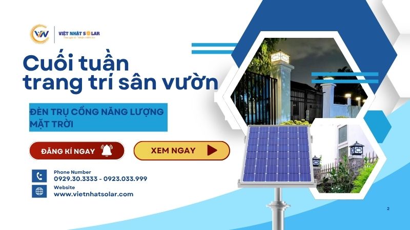 Thứ 7 Rảnh Rỗi: Tự Lắp Đèn Trụ Cổng Năng Lượng Mặt Trời, Hàng Xóm Đi Qua Ai Cũng Phải Ngoái Nhìn! 9 Đèn Trụ Cổng Năng Lượng Mặt Trời