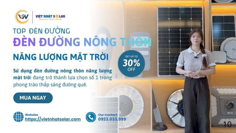 Top Đèn Đường Nông Thôn Năng Lượng Mặt Trời Chiếu Sáng Ổn Định Nhất 2026 7 Đèn Đường Nông Thôn Năng Lượng Mặt Trời