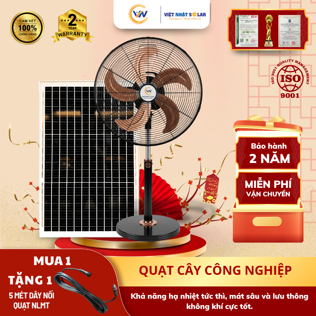Quạt Năng Lượng Mặt Trời Là Gì? Có Nên Mua Không? 10 Quạt Cây Công Nghiệp Năng Lượng Mặt Trời